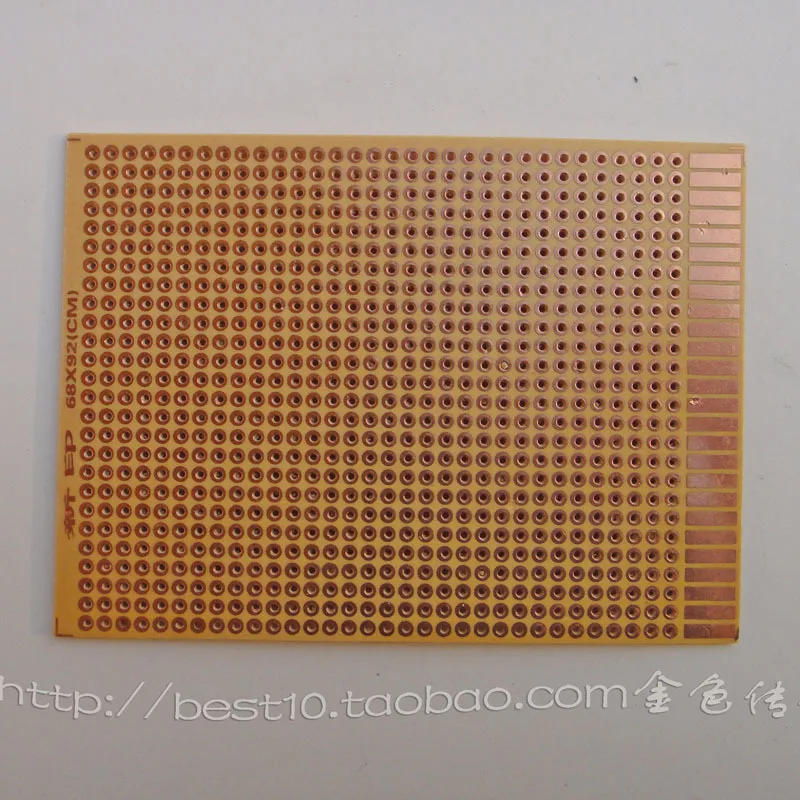 Универсальный совет макет 7 * 9 отверстий пластиковая пластина поделки ручной