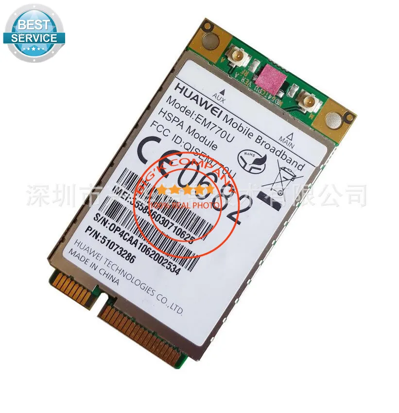 JINYUSHI для разблокированного EM770U PCI-E 3G 100% новый и оригинальный четырехдиапазонный