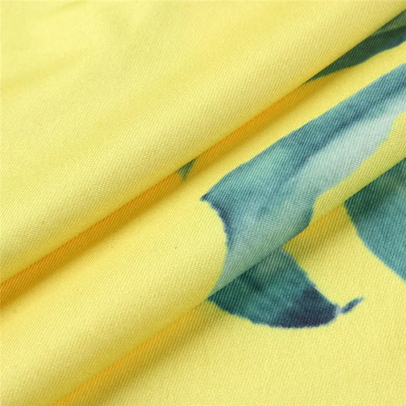 Женская одежда для беременных Повседневное платье с открытыми плечами и принтом