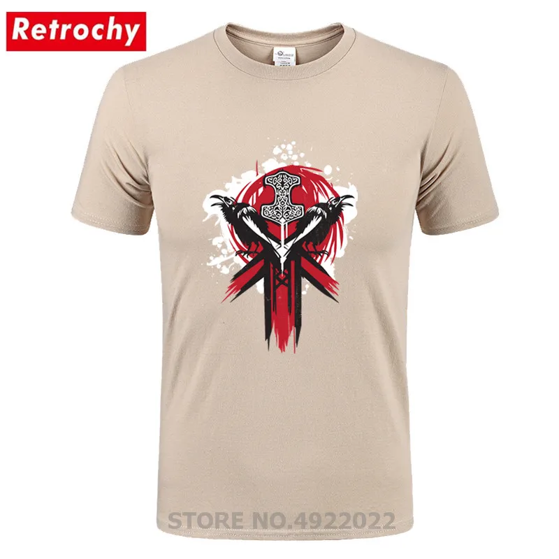 Мужская футболка с эмблемой Vikings логотипом для Honor Glory Odin одежда команды Viking Ragnar |