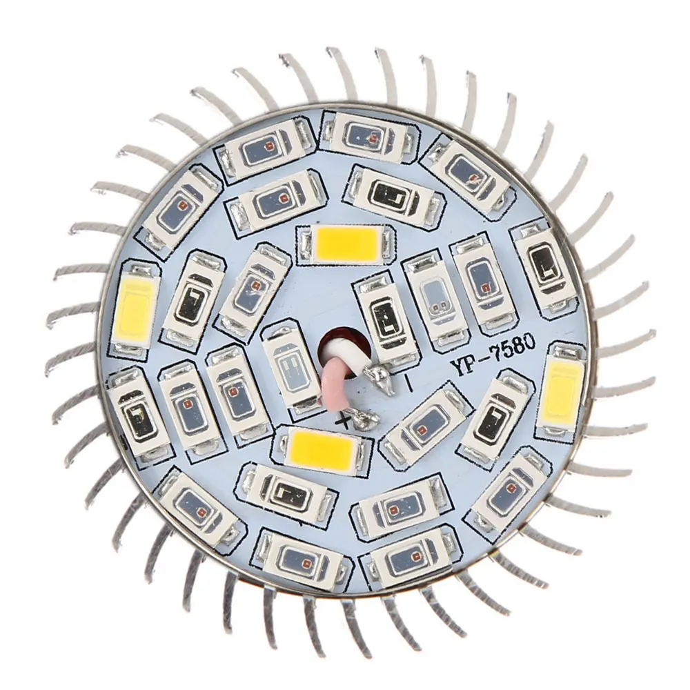 Светодиодная лампа полного спектра для выращивания растений E27 E14 GU10 SMD5730 овощей