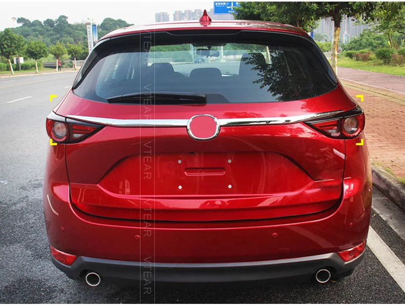Vtear для Mazda мазда сх5 ABS Хромированная Автомобильная дверь багажника полоска для автомобильной двери внешней отделки аксессуары для стайлинга автомобилей,автотовары