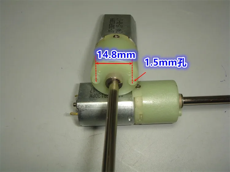 Длинная ось высокий крутящий момент планетарный редуктор двигатель 6V12V24V большой
