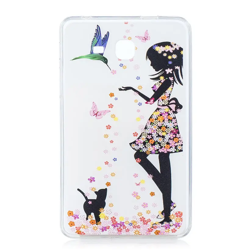 Мягкий чехол из ТПУ для Samsung Galaxy Tab A a6 7 0 2016 T280 T285 SM &quotчехол Funda планшет Cat Puppy