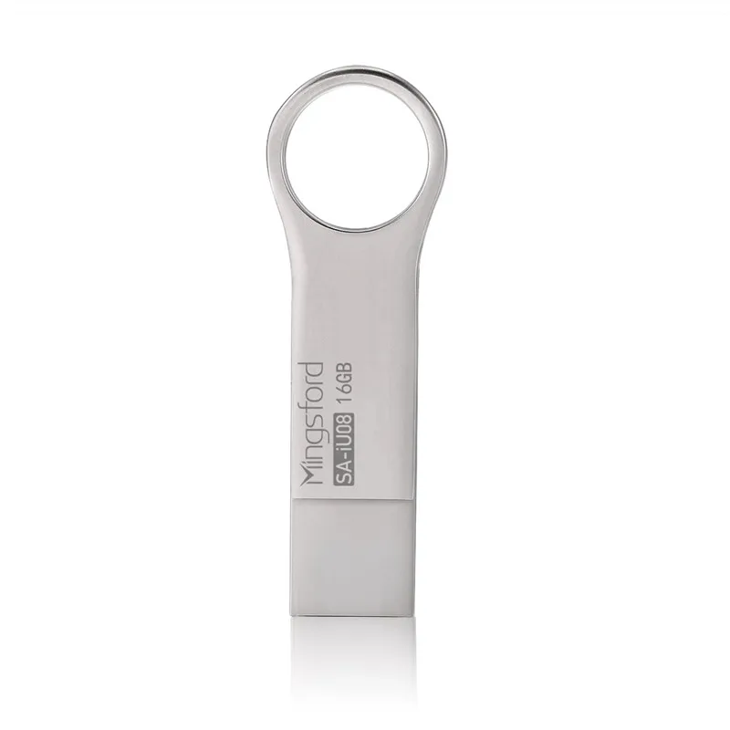 Mingsford марка Usb flash drive 16 ГБ 32 64 128 Pen Drive Для iphone 5/6/6 plus ipad Встроенная Память карты