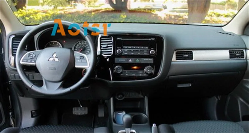 Android 8,0 автомобильный dvd радио плеер для MITSUBISHI Outlander- gps навигация автомобильный мультимедийный стерео головное устройство с 8 ядрами