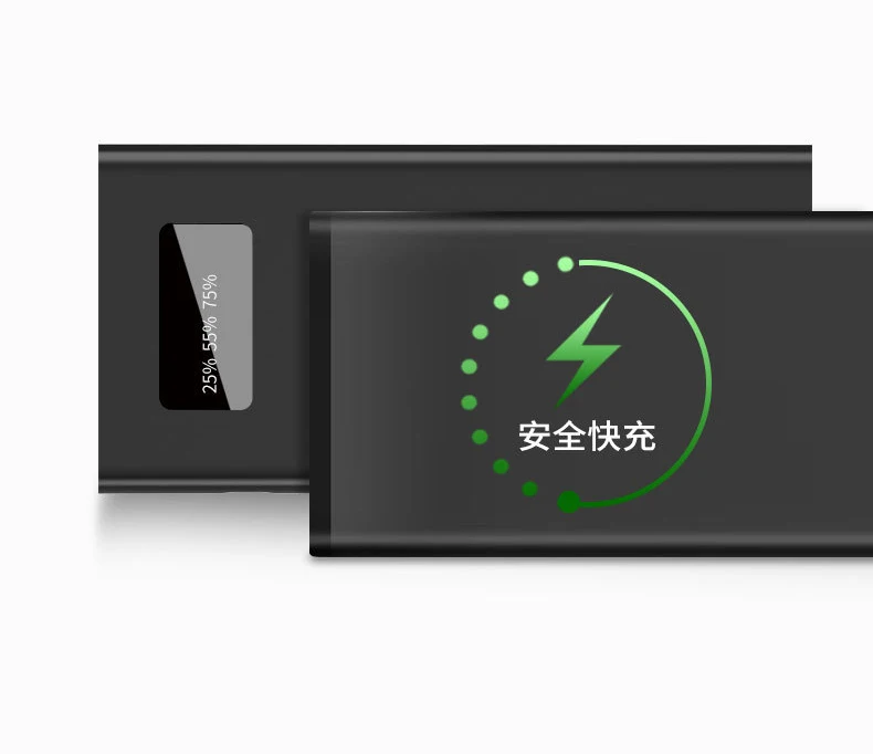 8000 мАч Внешний аккумулятор, супер тонкий внешний аккумулятор, двойной USB, зарядное устройство для мобильного телефона, портативный, быстрая зарядка, внешний аккумулятор
