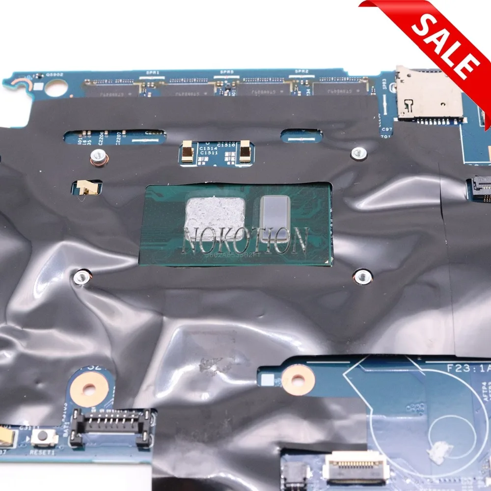 FRU 01AX813 448.04P16.002M для lenovo thinkpad X1 2016 14 дюймов материнская плата ноутбука SR2F1 I7 6600U 16 Гб