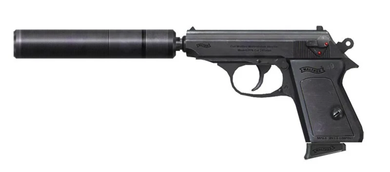 1:1 007 Walther P99 пистолет 3D бумажные Пазлы Модель оружие ручной работы Военная сборка