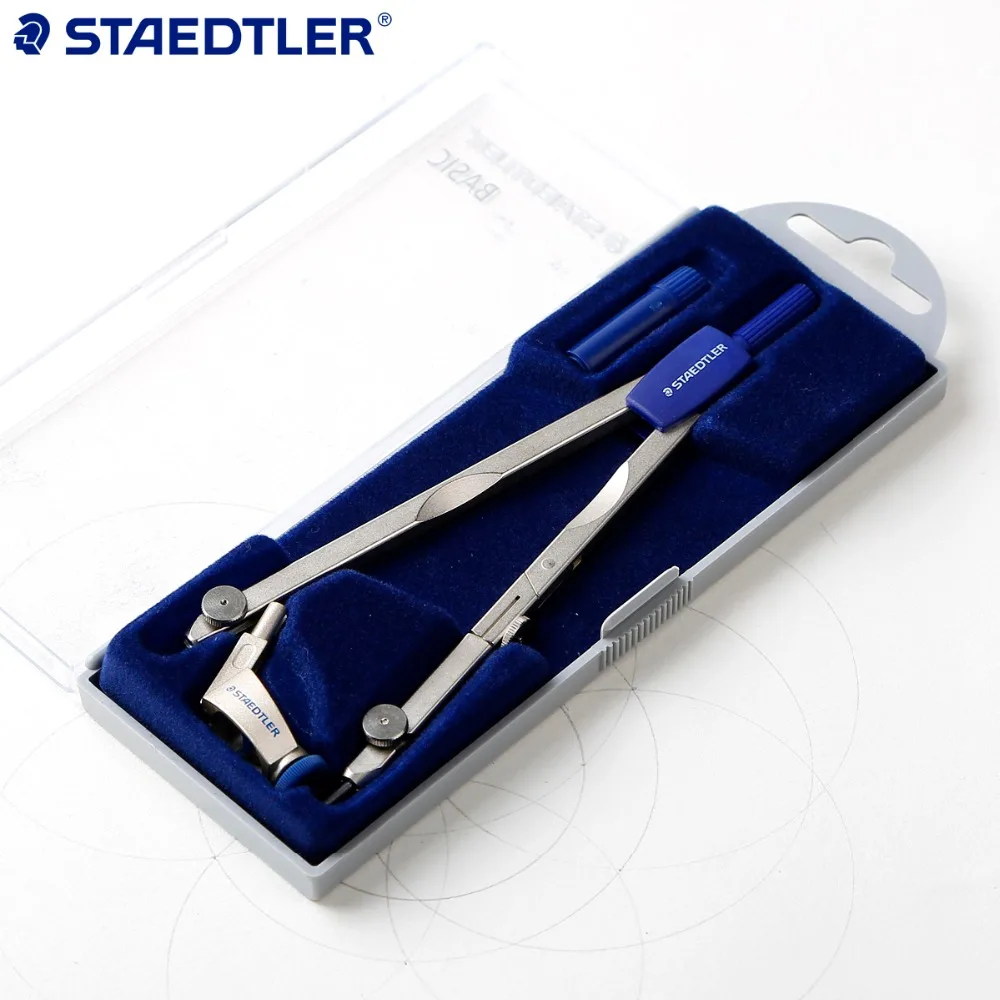 Германия Staedtler 558 01 базовые компасы точные для рисования 1 шт.|drawing compass|compass