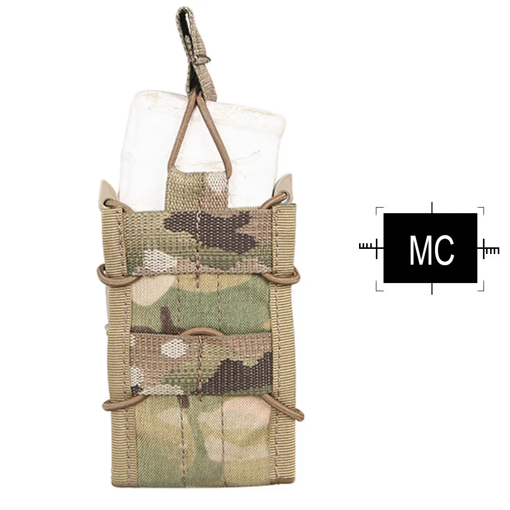 Emersongear Тактический одиночный винтовка подсумок Военная армии Охота утилита Молл подсумок для M4 M14 AK G3 em6345