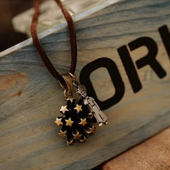 Этническое богемное ожерелье для женщин винтажное Ретро медное длинное из смолы