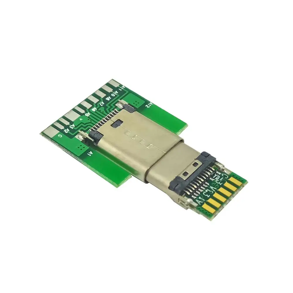 1 комплект 24-контактный разъем USB 3 типа C папа и мама | Компьютеры офис