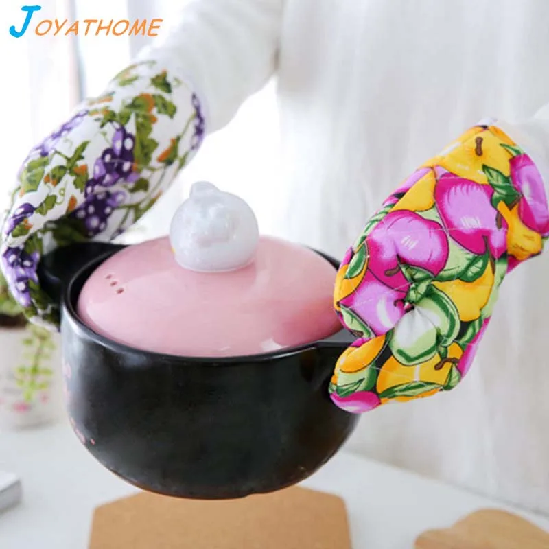Joyathome утолщенная Изолированная микроволновая печь рукавицы для выпечки Кухня
