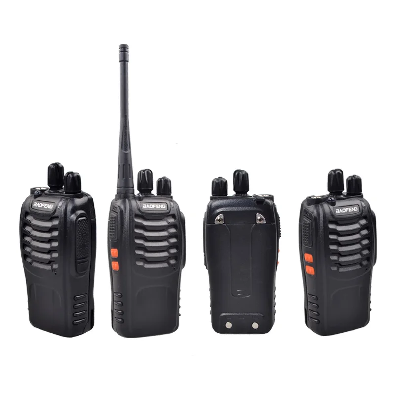 4 PCS Baofeng BF-888S Dual Band Two Way Walkie Talkie 5W Handheld Pofung bf 888s Radio 400-470MHz UHF Scanner | Мобильные телефоны
