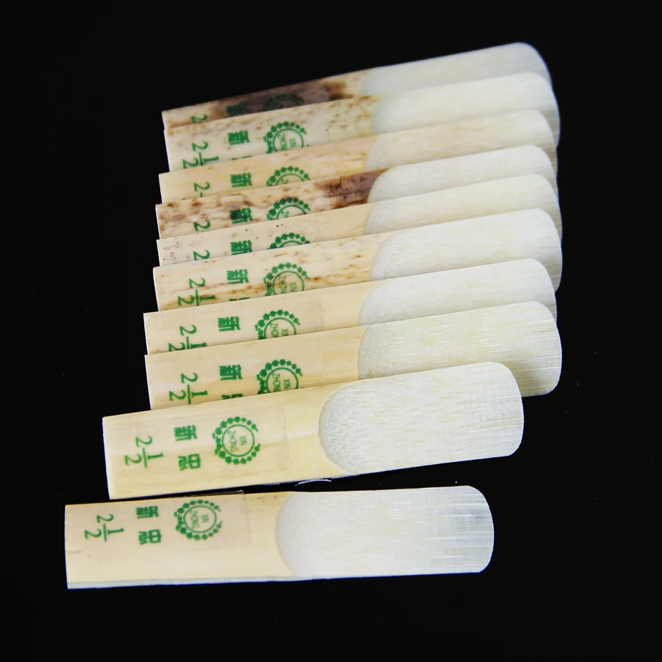 

Clarinet Accessories XINZHONG 2 1/2 10bB Bamboo Clarinet Reeds Set 10pcs/box