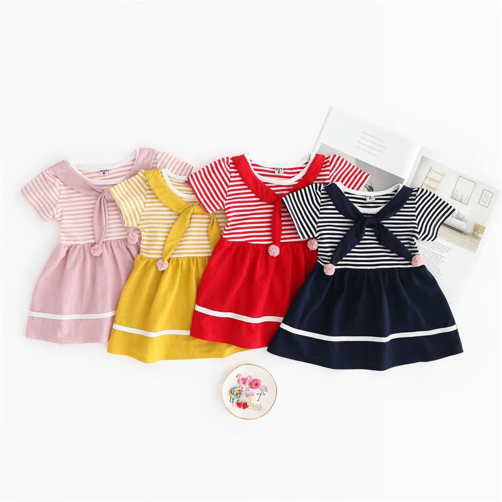 15 видов цветов Милая юбка в полоску для маленьких девочек летнее Сетчатое платье