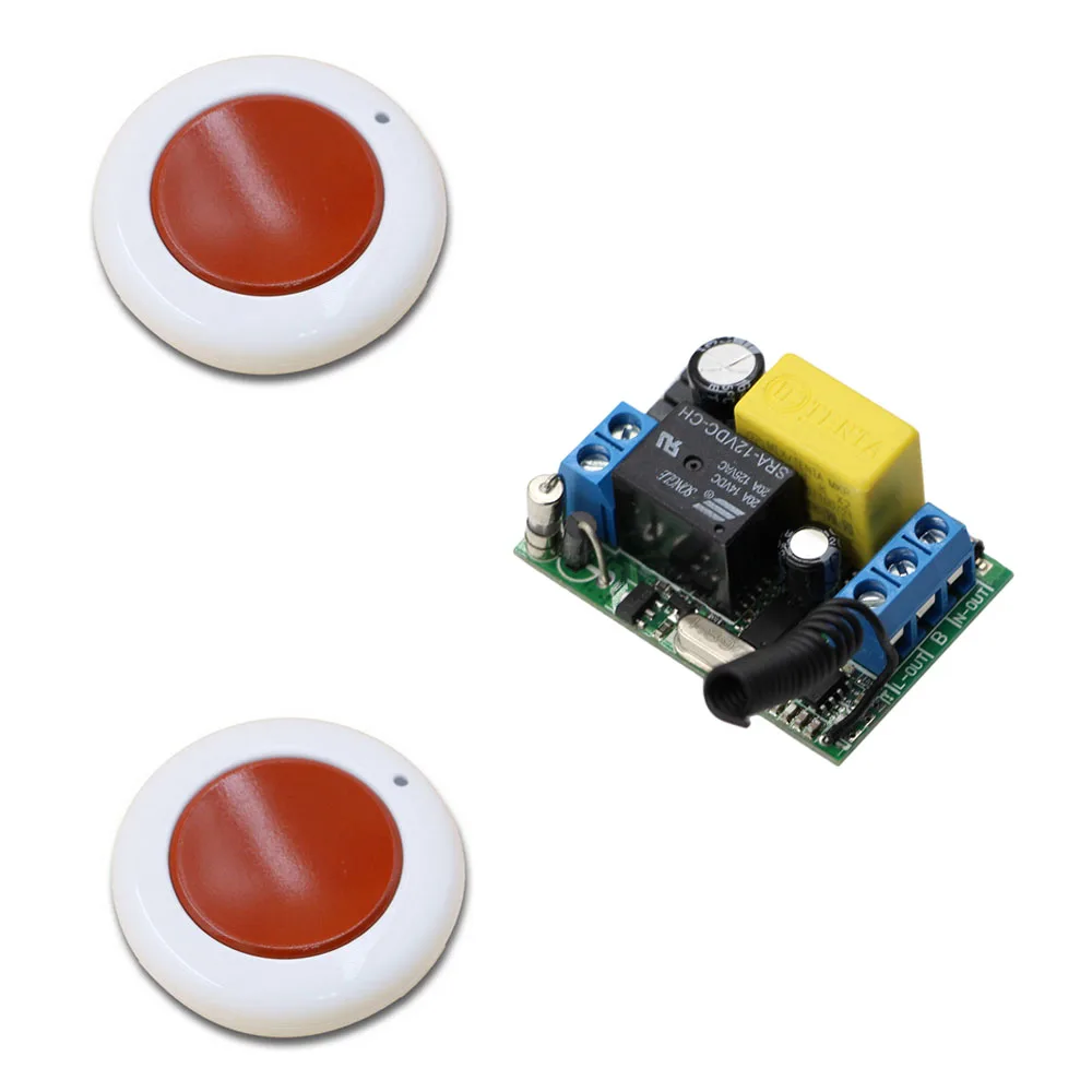 Беспроводное реле с дистанционным управлением 220 В перем. Тока 1CH 10A|220v wireless control