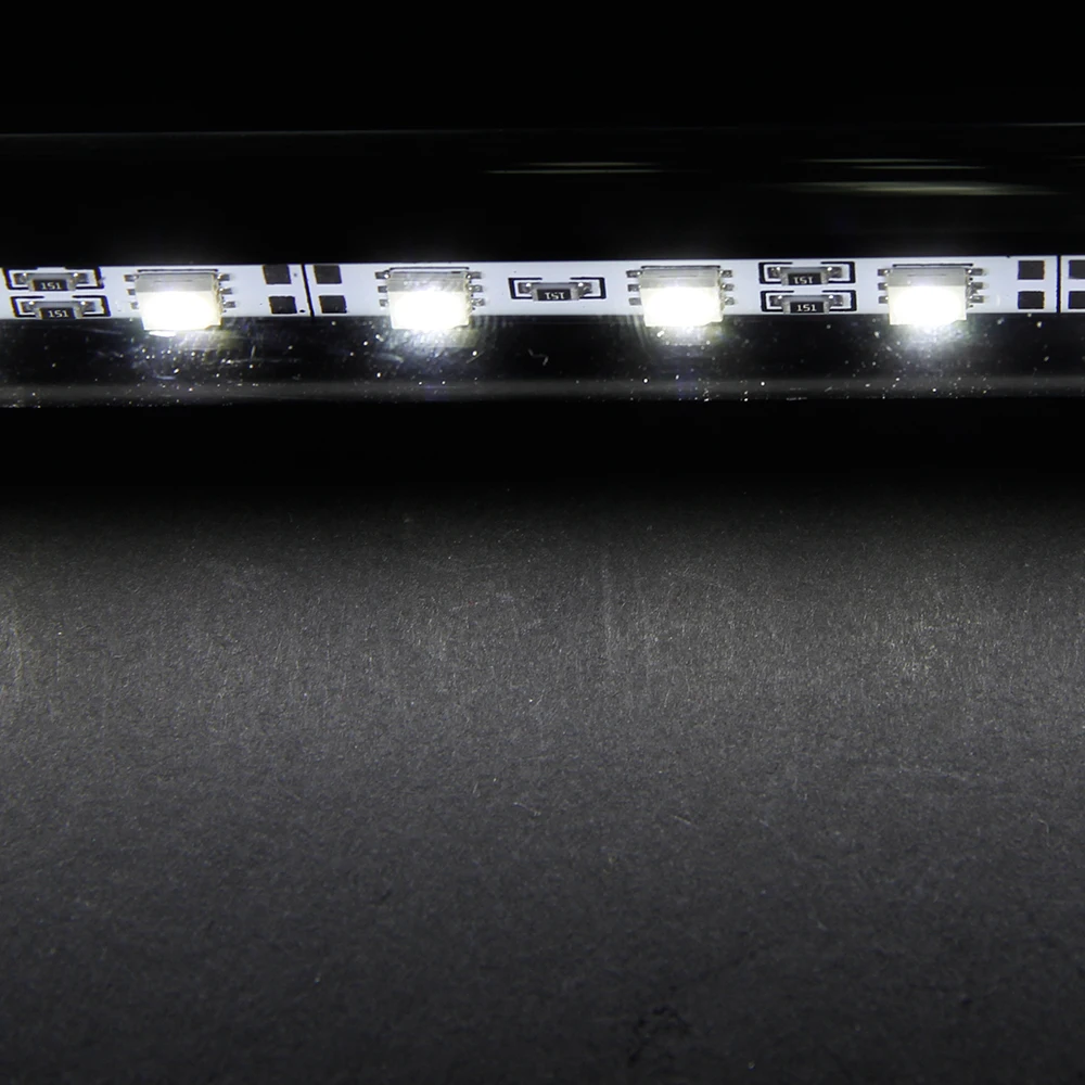 Новый аквариумный светильник с 9/27 светодиосветодиодный синий/белый 18/48 см