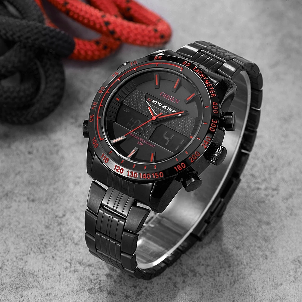 Новое поступление модные брендовые Спортивные Наручные Часы OHSEN армейские часы