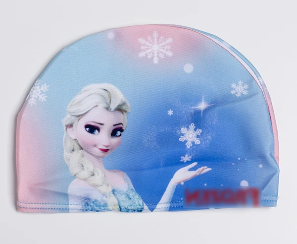 Elsa Плавки для маленьких мальчиков и девочек от 2 до 10 лет купальные шапочки для плавания с рисунком из мультиков шапочки для купания для детей G17-K490 - Цвет: Elsa