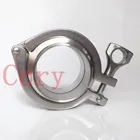 1 комплект включает: 2 шт. SS304 санитарно-трубный сварочный наконечник + 1 шт. тройной зажим + 1 шт. силиконовая прокладка 38 мм Труба OD для Домашнего Пива