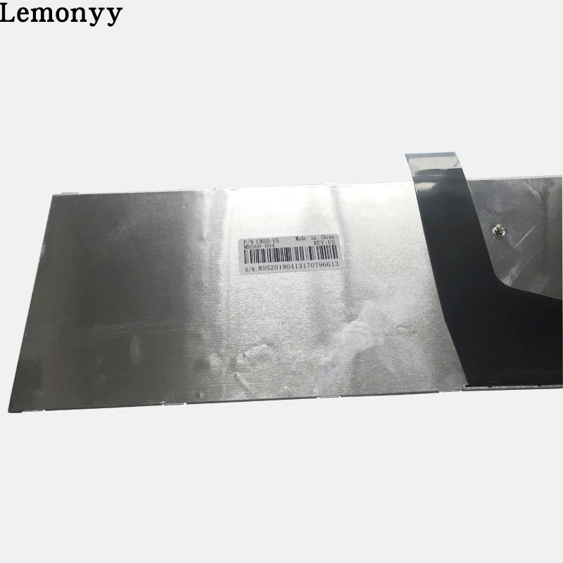 США клавиатура для ноутбука TOSHIBA SATELLITE C850 C850D C855 C855D L850 L850D L855 L855D L870 L870D US черная клавиатура для ноутбука