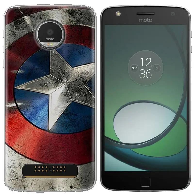 Чехол для телефона Motorola Moto Z Play/Moto Z Play Droid/MOTO Z Force 5,5 дюйма модный дизайнерский художественный мягкий чехол из ТПУ с рисунком - Цвет: 9