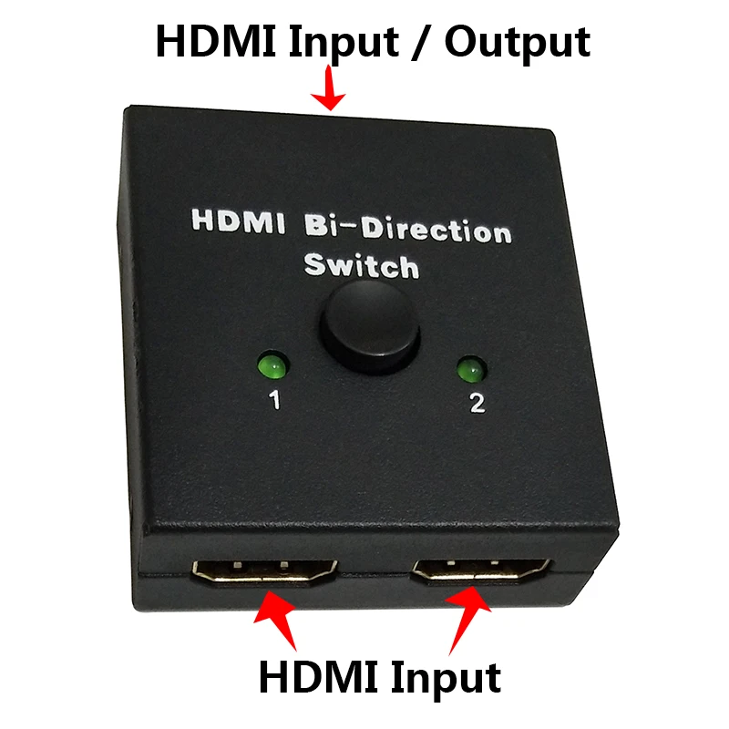Full HD 1080p 3 порта HDMI 1 выход Переключатель сплиттер усилитель Дубликатор 3D мини Bi