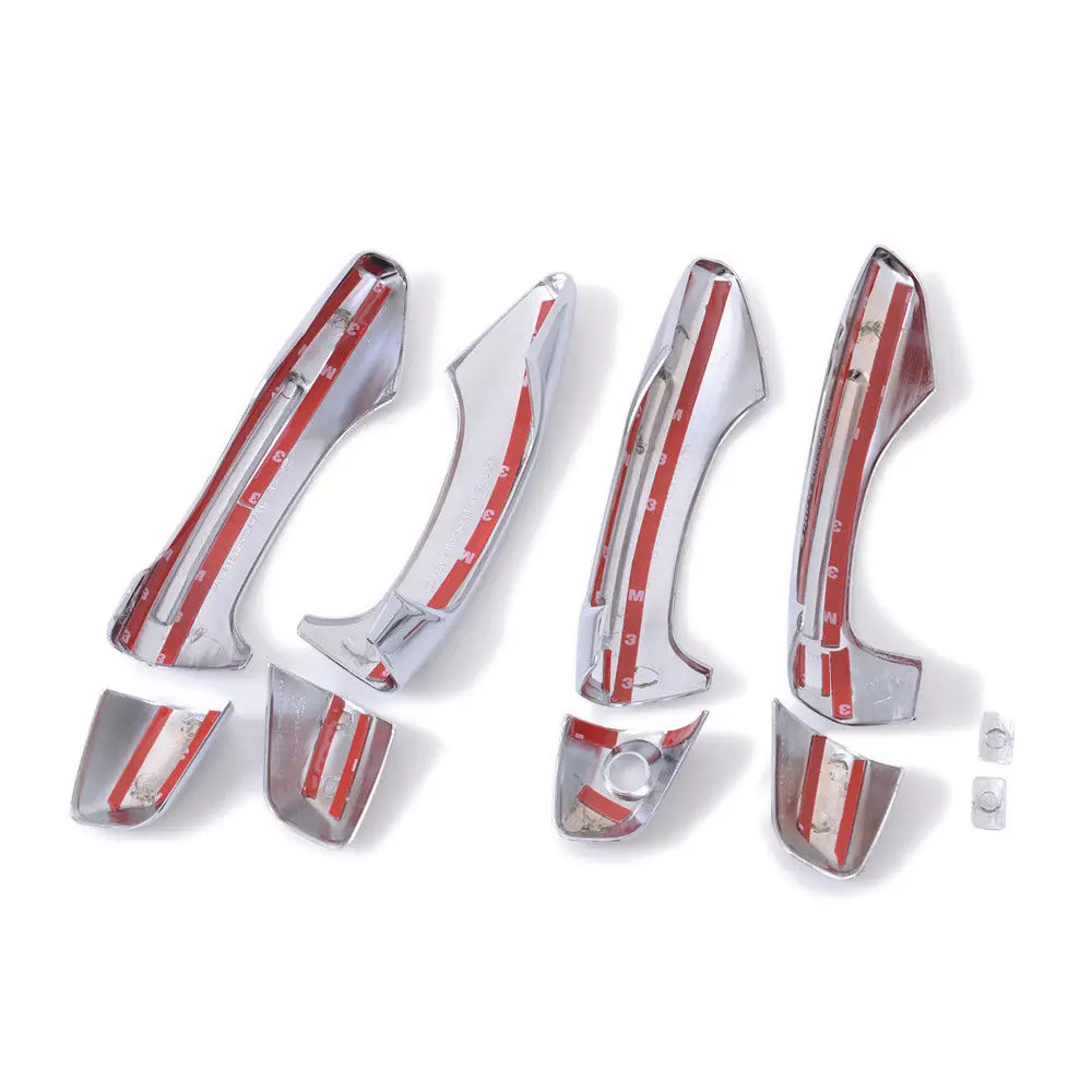 For Hyundai Santa Fe ix45 2013 2014 2015 ABS New Chrome Exterior Door Handle Cover trim Accessories Car Styling Free Shipping | Автомобили