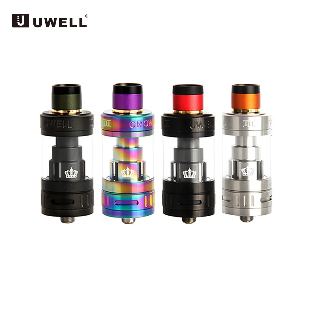 Оригинальный Uwell Crown III атомайзер 5 мл Емкость электронной сигареты диаметр 24 мм