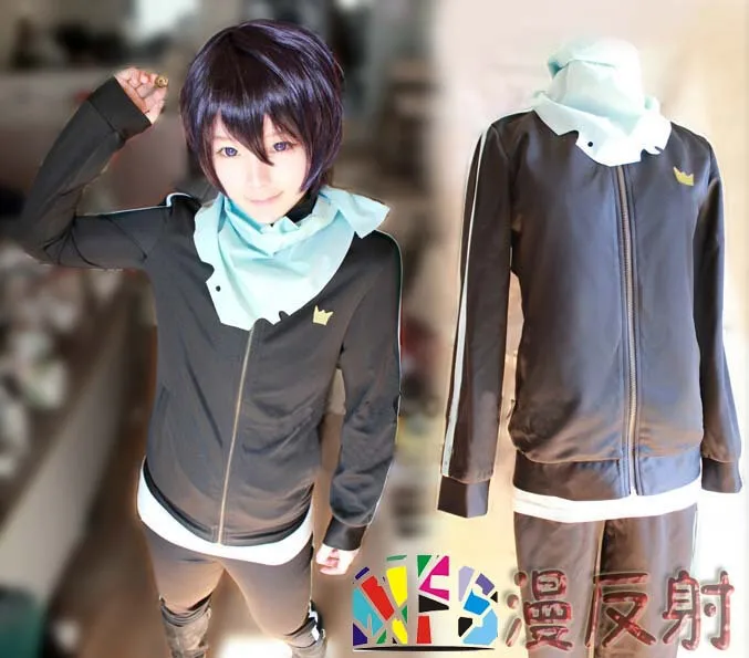 Костюм для косплея Noragami Yato одежда костюм индивидуальный заказ бесплатная