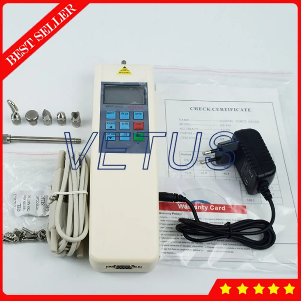 

HF-5 5N Digital Force Gage Tools Equipment Push Pull Meter Dynamometer