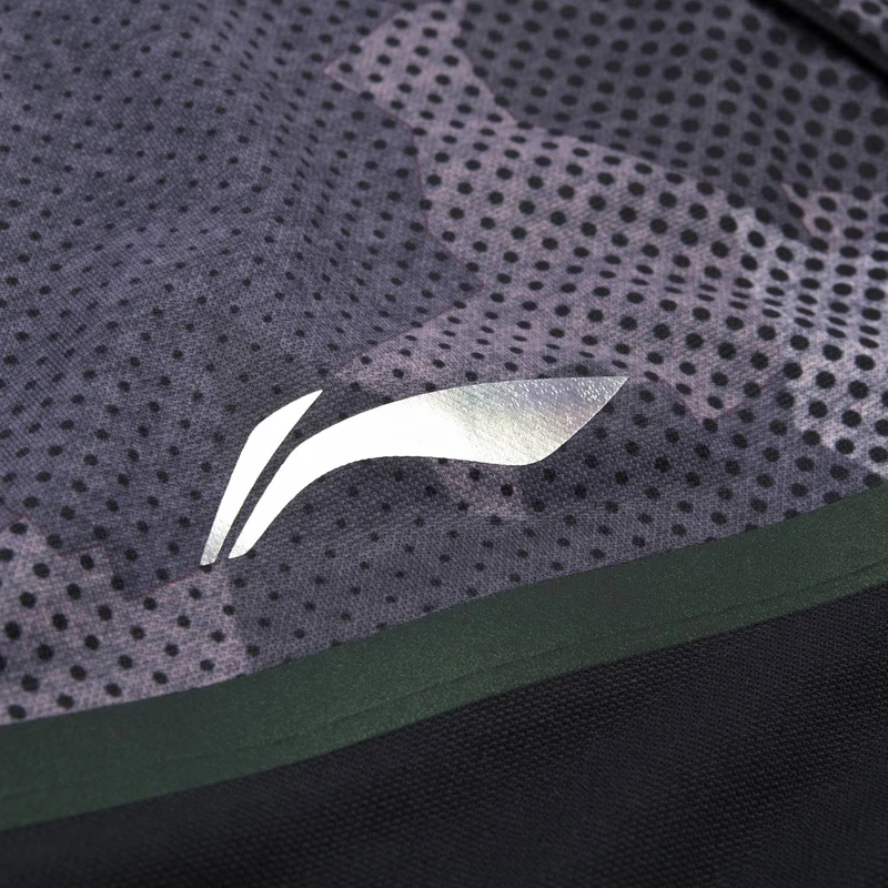 Li-Ning, мужские футболки для бадминтона, дышащий светильник, футболка для соревнований, топ, удобная спортивная футболка с подкладкой для фитнеса, AAYN161 MTS2714