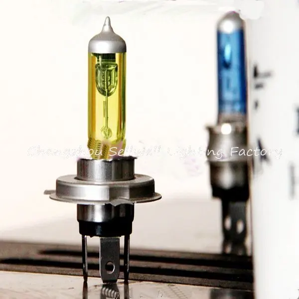 Хорошо! Авто фара лампа авто H4 12V 100/90W золотой глаз галогенная qc054|h4 bulb|h4 whiteh4 |