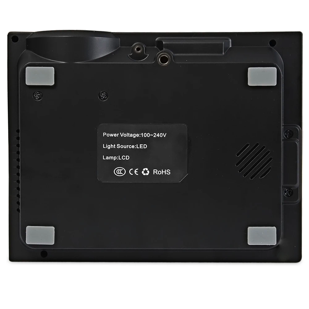 Светодиодный мини проектор Coolux 800 лм 480x1080 пикселей поддержка P HD для домашнего