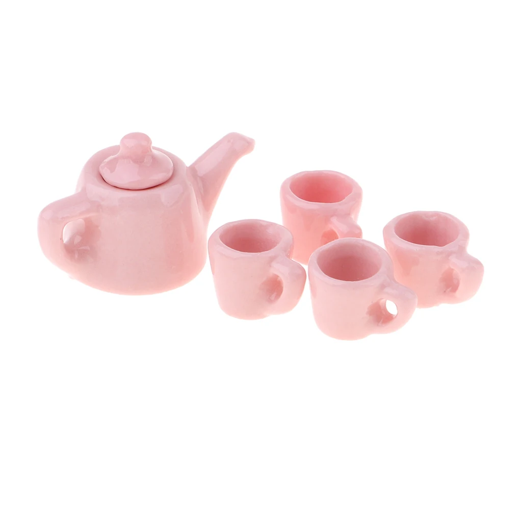 1/12 кукольный домик миниатюрная посуда фарфоровый чайный набор чашка тарелка