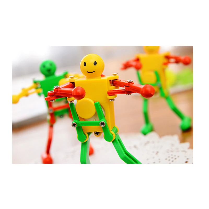 Дети ветра до Танцы робот игрушка мини-забавный рисунок Дизайн заводные игрушки