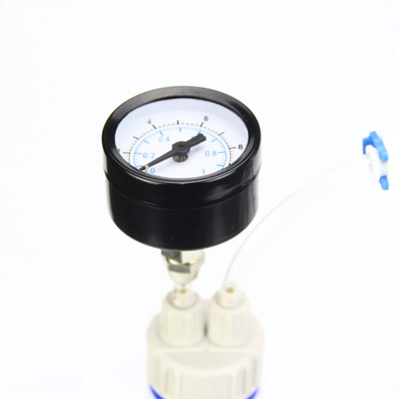 Аквариумная водная трава СО2 система diy барометр манометр подключение с 4*6 мм