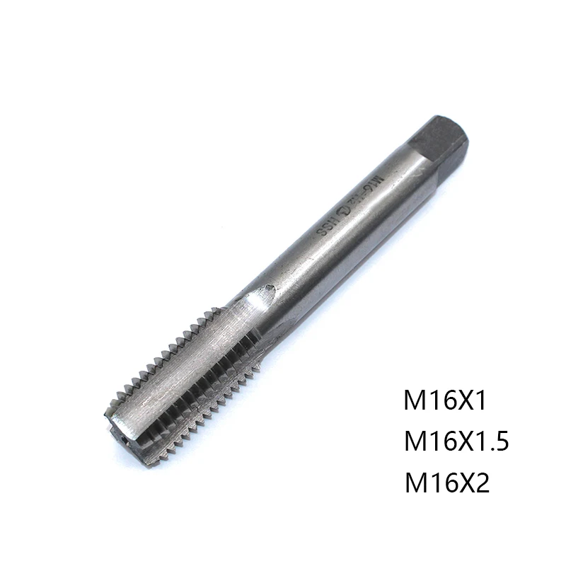 1 шт. M16 HSS коснитесь прямой флейты машина M16X2 M16X1 M16X1.5 метрическое сверло под Метчик