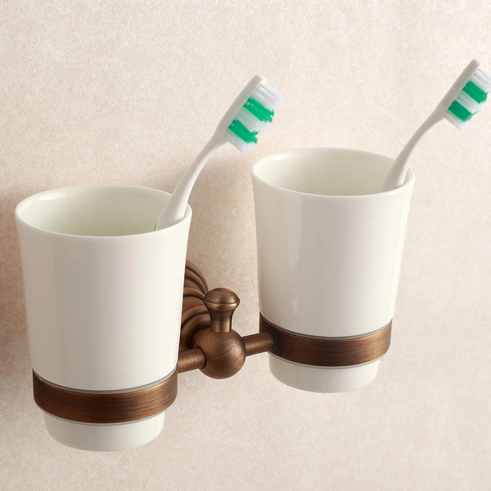 Европа Античная Бронза Латунь Круговой базы Аксессуары Для Ванной Комнаты