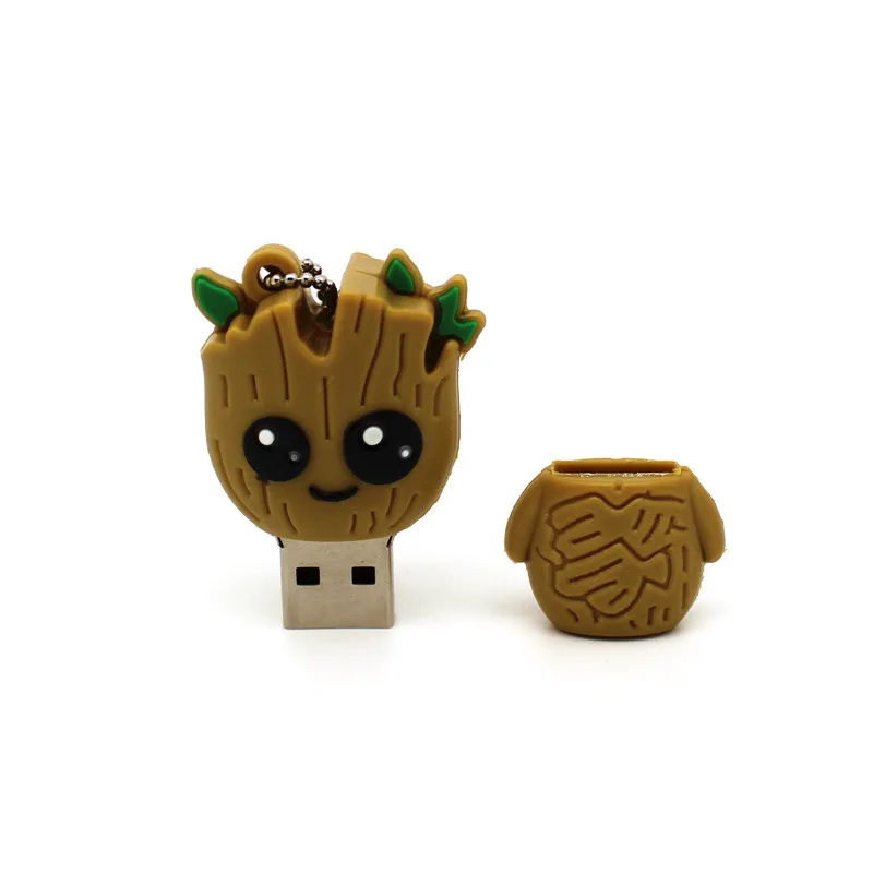 Флэш накопитель Black Panther/Groot USB 2 0 8 ГБ 16 32 64 ГБ|USB флэш-накопители| |