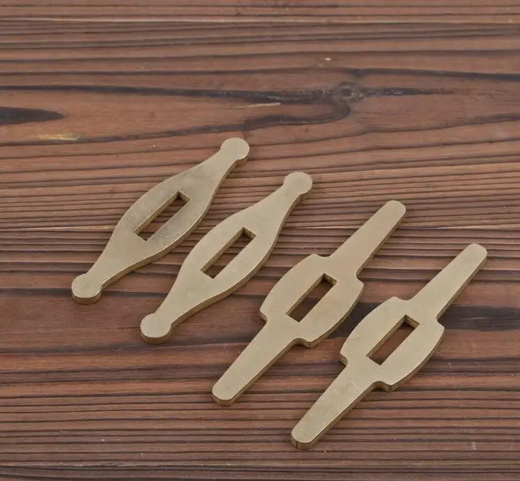 Рукоять DIY ручка ножа латунная Защита 2 размера дизайн большой охранник-1 шт. |
