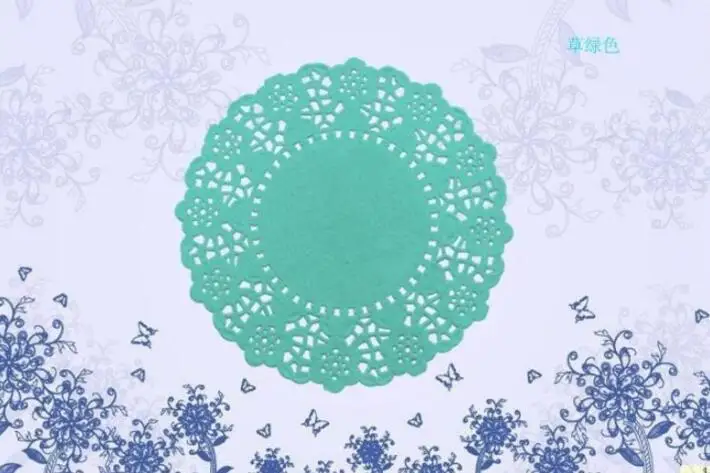 4.5&quot Mixed Colors Lace Paper Doilies/Placemats for Wedding Party Decoration Supplies Scrapbooking Stamp Crafts | Дом и сад
