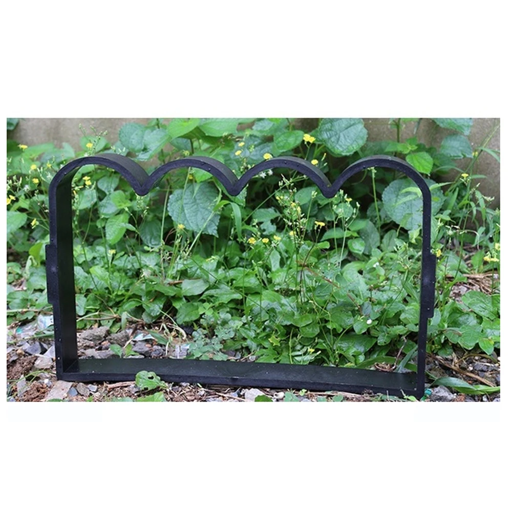 Тротуарная пресс форма Черный сад цементные кирпичные формы пластиковые DIY Riginality