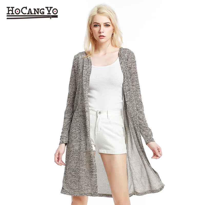 HCYO Spring Summer New Women's Clothing Thin Cardigans Sweaters Free Size Cool Sunscreen Shirt Ladies Loose Long Sweater Shawl |