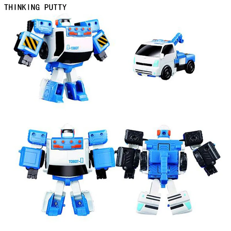 2018 New Hot Sale Korea Cartoon Deformation Robot Tobot Brothers Children Deformations Car Toys Best Birthday Gifts Collection | Игрушки и