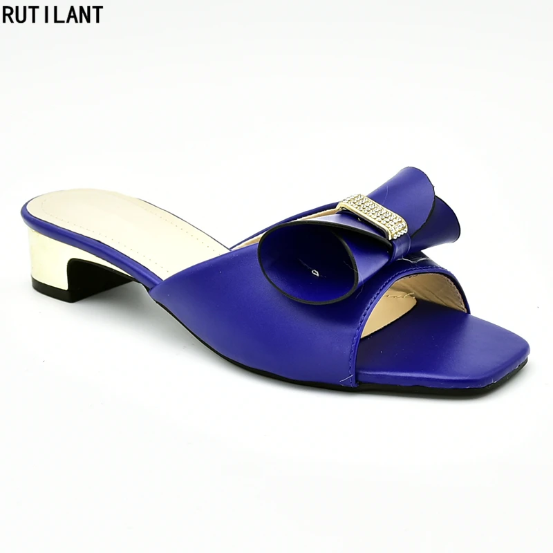 Новая модная женская обувь для вечеринки в нигерийском стиле Элегантная Женская