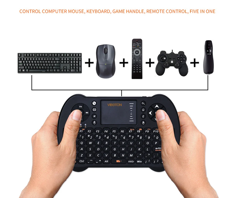 S501 клавиатура Air Mouse Combo 2 4 GHz Беспроводная мини Клавиатура Тачпад ручной пульт