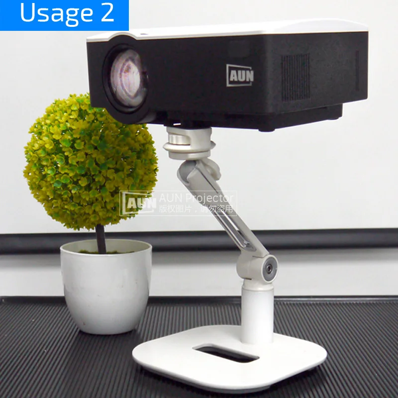 AUN Projector Bracket Adjustable Holder. Support Projection onto the wall or Ceiling. Stand SDJ3Y | Электроника